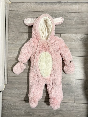 Pink faux fur pram - fur, suit