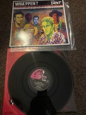 THE BEAT Wha'ppen? 1981 UK vinyl LP + INNER Doors Of Your Heart Drowning