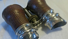 Vintage Chrome Opera Glasses