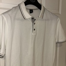 Hugo Boss Men's Polo Shirt Size XL In White