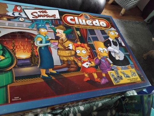 The simpsons cluedo with - cluedo,