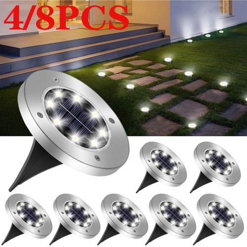 Led solar power ground lights - power,