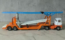 Vintage Corgi Major Toys Scammell Carrimore Trideck Car Transporter Blue Orange