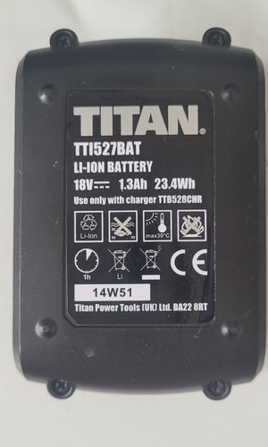 Titan 18v 3ah tti527bat - titan,