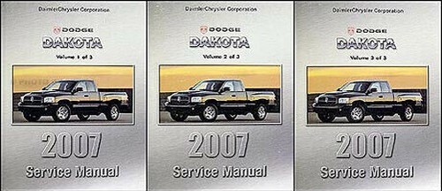 2007 dodge dakota shop manual - dodge,