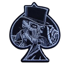 ACE of  SPADES w/ SKULL