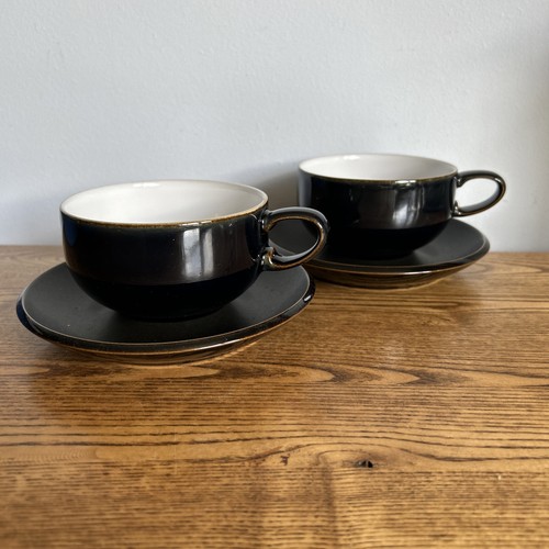 Denby jet cappuccino cups - denby,