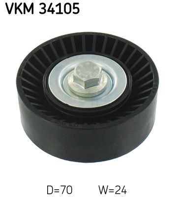 Belt set skf vkm 34105 - v-belt,