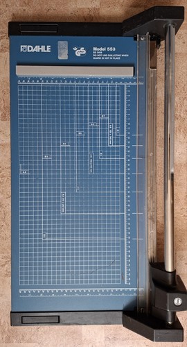 Dahle model 553 guillotine - model,