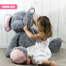 Jumbo Elephant Teddy Giant Soft Toy Plush 100 cm Super Cuddly Stuffed Animal
