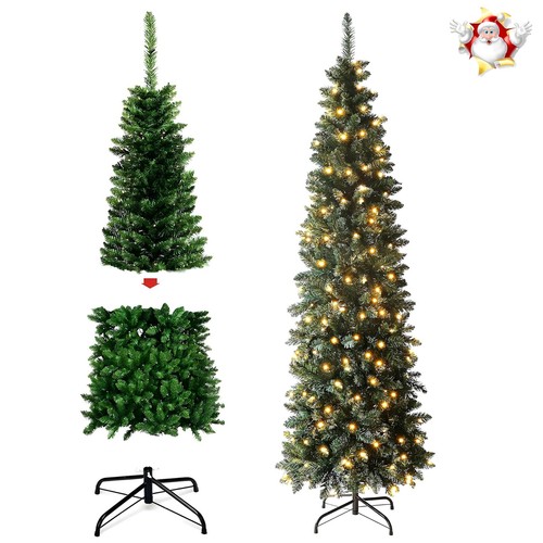 6ft pre lit - lit, tree