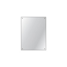 HiB Drilled Glass Mirror 60x45cm