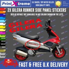 GILERA RUNNER STICKERS X2 50