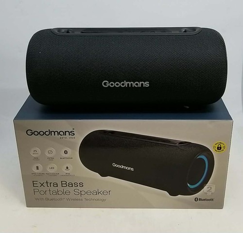 Goodmans extra bass portable - goodmans,