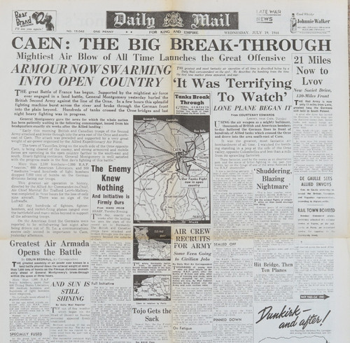 Vintage original daily mail - original,