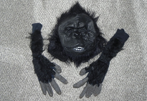 Vintage gorilla mask halloween - vintage,