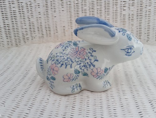Blue white pink - &, ceramic