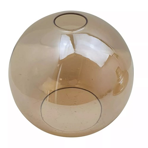 Amber lampshade pendant light - amber,