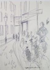 Pencil & ink Drawing, 'The