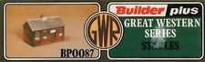 Builder Plus Great Western Series BP0087 Stables Building Card Kit OO/HO (e)