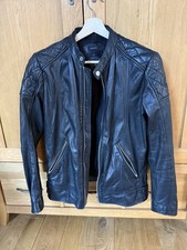 Diesel men’s leather biker