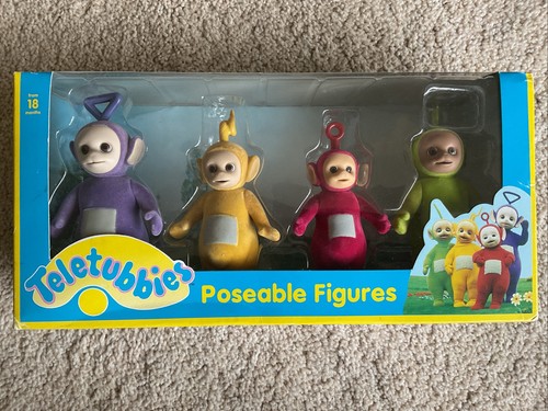Teletubbie poseable figures - teletubbie,