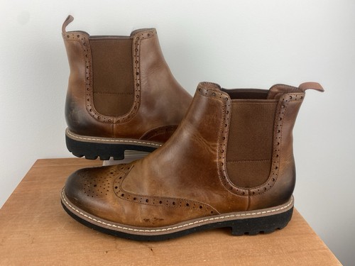 Clarks men leather chelsea - men's,