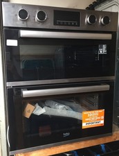 Beko Built Under Counter Electric Double Oven Model CTFY22309X   (10819)