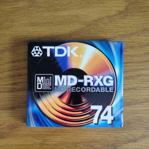 Tdk mini disc rxg - disc, md-rxg