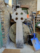 Large Antique Granite Celtic