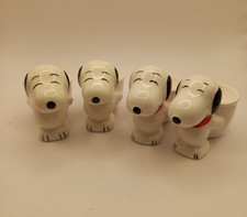 Vintage Snoopy 1966 Egg Cups
