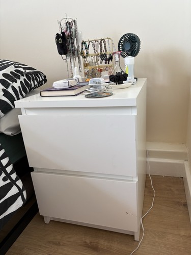 Ikea malm white drawer - white, 2