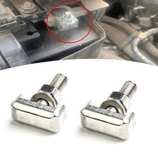 2X Stainless Battery Cable