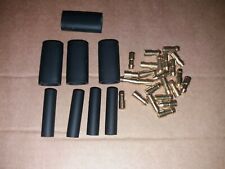 ELECTRICAL BRASS BULLETS & CONNECTORS FOR CLASSIC CAR BIKE ELECTRICS WIRING NEW
