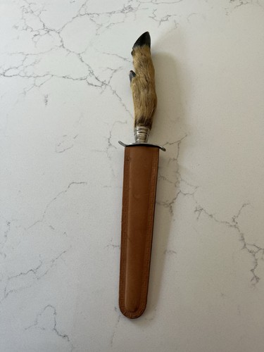 Deer foot letter opener - deer's, with