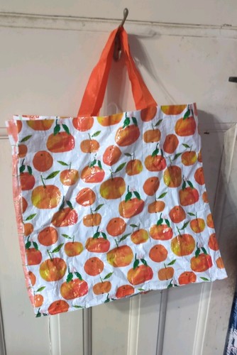 Tesco oranges shopping bag - tesco,