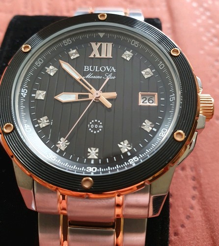 Mens bulova marine - marine, star