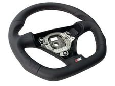 Tuning steering wheel leather