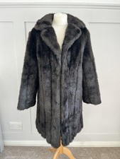 Vintage Astraka Faux Fur Coat