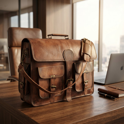 Leather messenger bag men - bag,, men's