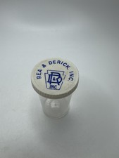 Vintage Nostalgic Defunct Rea & Derick Empty Pill Bottle Organizer