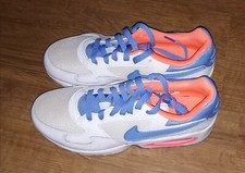 Brand New Authentic Nike Air Max St Trainers (gs) White/Blue/mango UK 5.5/EU38.5