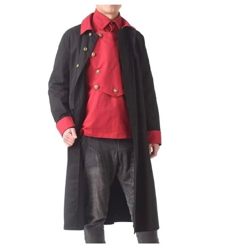Steampunk retro trench coat - steampunk,