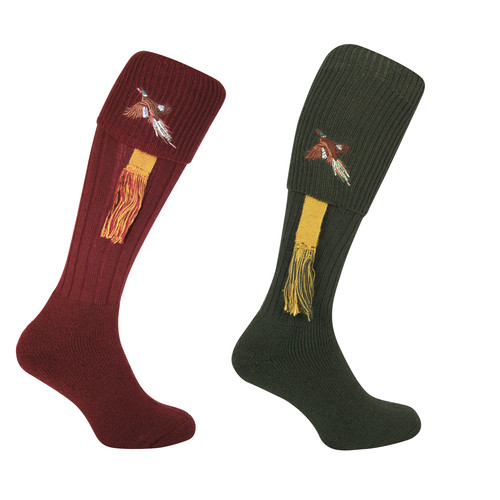 Pheasant shooting socks from - pheasant,