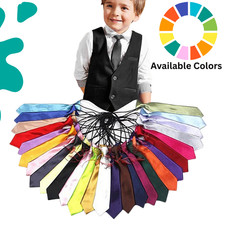 Boys Girls Classic Satin