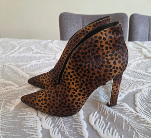 Moda pelle leopard calf - moda,