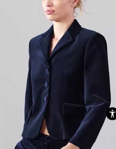 Zara velvet blazer - velvet,