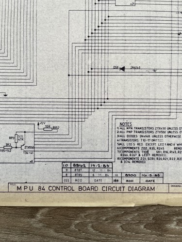 Bellfruit mpu schematic - bellfruit, 84