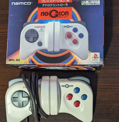 Namco negcon racing - namco, controller