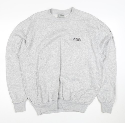 Umbro mens grey crew - mens,